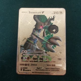 Carta Pokémon Trevenant V Metálica
