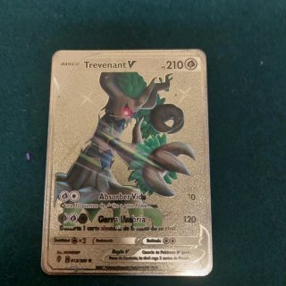 Carta Pokémon Trevenant V Metálica