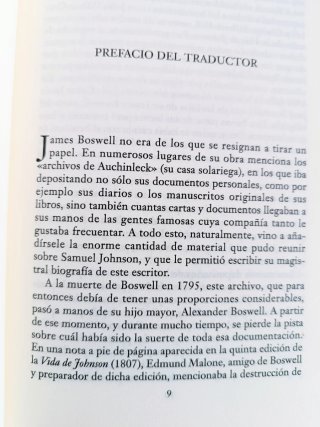 Diario londinense, James Boswell