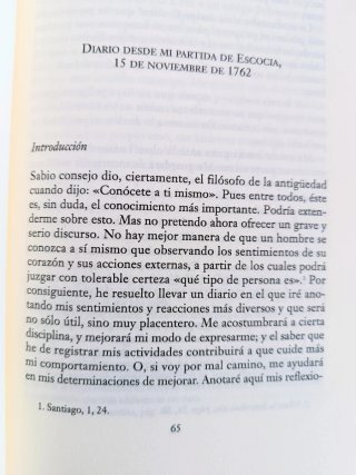 Diario londinense, James Boswell