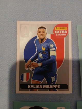 Cromos Fútbol Mundial Mbappé Extra