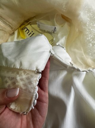 Vestido de novia silueta en A