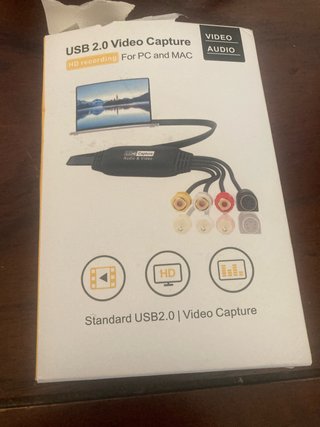 Capturadora USB 2.0 Video Audio PC MAC