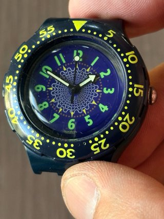 Swatch Scuba SDN104 “Rowing” Usato!