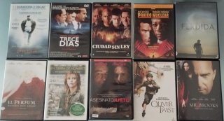 Lote 7 Películas DVD (Español/Inglés)