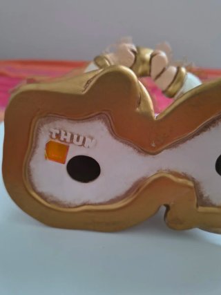 Coppia Angeli Cantori Thun Cuore Oro