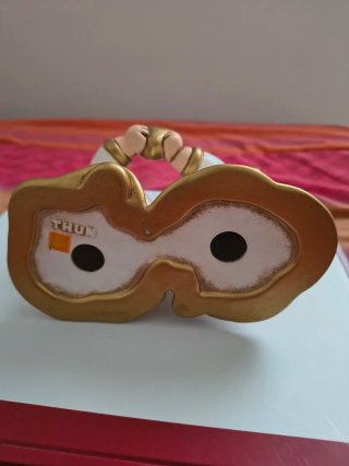 Coppia Angeli Cantori Thun Cuore Oro