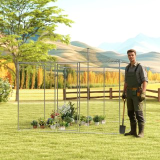 Gallinero Grande Exterior 4x3x1.97m