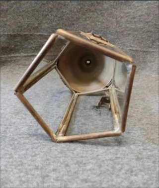 Despiece de lámpara tipo farol