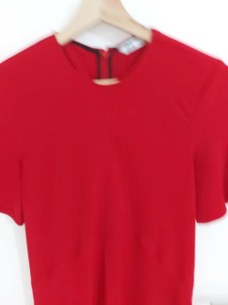 Vestido rojo ZARA