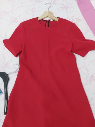 Vestido rojo ZARA