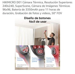 Cámara Térmica HIKMICRO D01