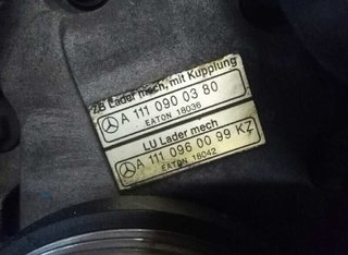 Mercedes-benz otolp601501 11192110006366 motor