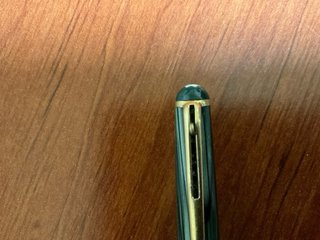 Bolígrafo Montblanc 115 Verde Jaspeado. 50’S