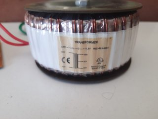 Transformador Toroidal 230V / 2x11.5V 150VA
