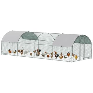 Gallinero 280x760x197 cm con Cubierta