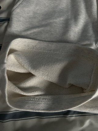 Pantalón corto chándal gris hombre