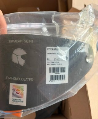 Casco AGV Pista RR Izan Guevara nuevo a estrena xl