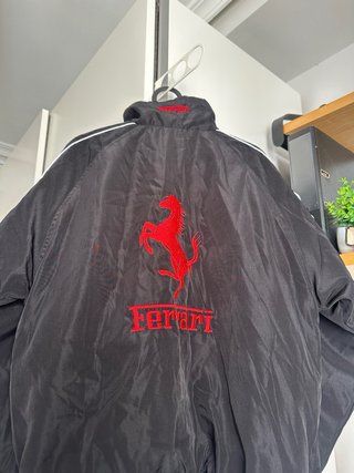 Chaqueta Ferrari F1 Vintage Negra