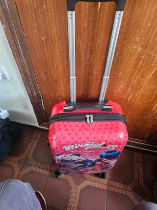 Maleta de viaje Miraculous infantil
