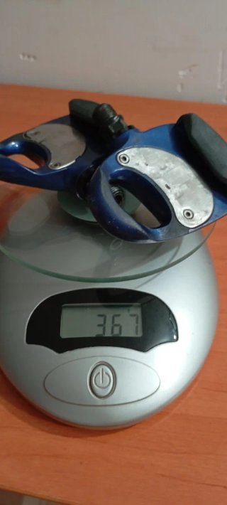 Pedales Look Carbono Azules
