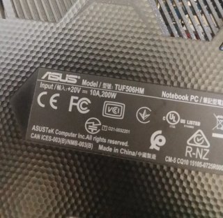 Portátil Asus TUF Gaming F15 144Hz
