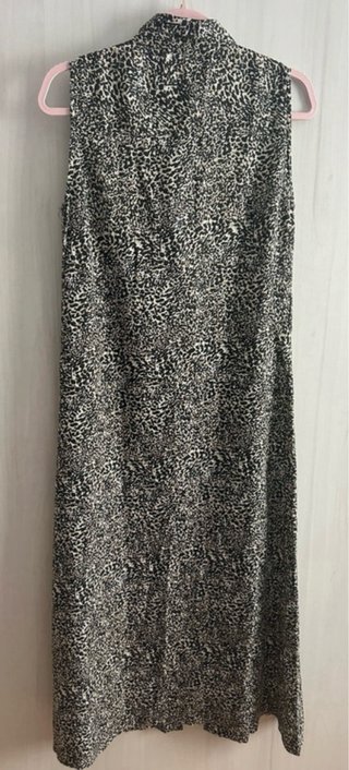 Vestido camisero estampado