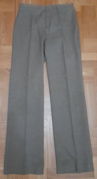 Traje Americana y Pantalón Beige/Gris