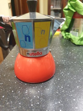 Bialetti Moka Induction Nutella 4 Tazze – Nuova