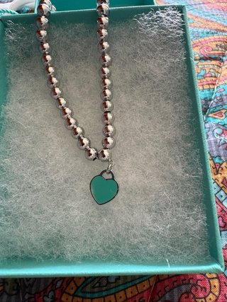 Set bracciali Tiffany & Co. cuore azzurro