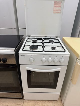 Cocina Benavent Blanca 4 fuegos