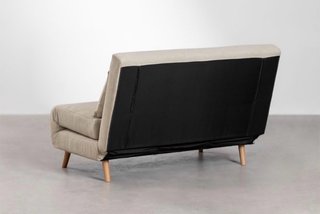 Sofá Cama 2 Plazas SKLUM Beige
