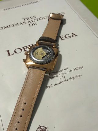 Reloj Ailang Automático - oro rosa y espera azul