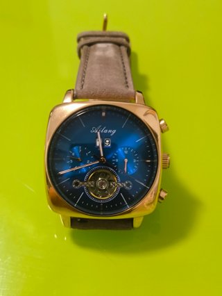 Reloj Ailang Automático - oro rosa y espera azul