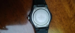Orologio Meridian Nero