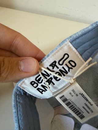 Zara x Bad Bunny Benito Antonio Washed Blue Cap