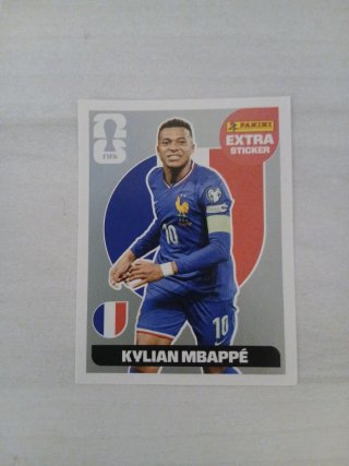 Cromo Mbappé Extra Stickers Panini