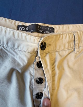 Pantalón corto beige Denim Co W34 Talla M