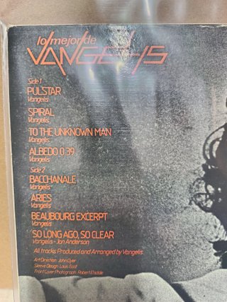Vangelis Lo mejor de  LP vinilo
