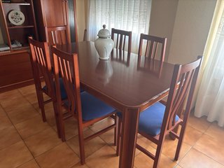 Conjunto Muebles Salón Madera.