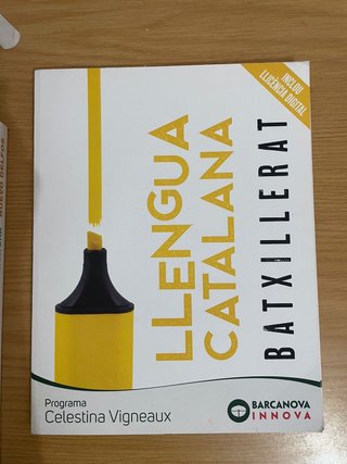 Libro de texto catalan primero bachillerato