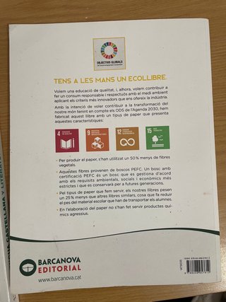 Libro de texto catalan primero bachillerato