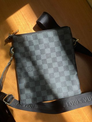 Bolso Louis Vuitton Negro Damier
