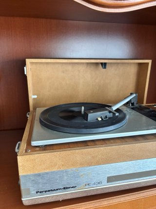 Tocadiscos Vintage Perpetuum-Ebner PE-436 Maleta O
