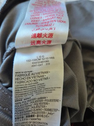 Pantalón Jordan niño gris