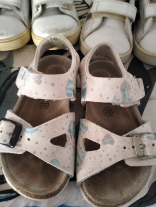 3 paia scarpe bambina/o nr. 22