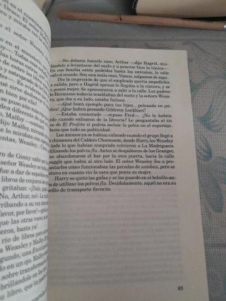 Libro Harry Potter y la piedra filosofal Parte 1y2