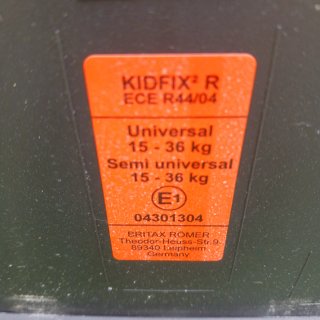 Silla coche Britax Römer Kidfix 2R