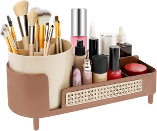Organizer Trucco Rotante 360° Grande Capacità
