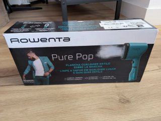 Plancha Vapor Vertical Rowenta Pure Pop
